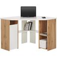 Eckschreibtisch Weiß/Wotan - Holzwerkstoff (100/75/100cm) - Mömax modern living Eckschreibtisch Weiß/Wotan - Holzwerkstoff (100/75/100cm) - Mömax modern living