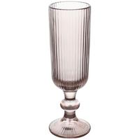 Pezsgőspohár Moody Winter - szeder, Modern, üveg (5.6/18.1cm) - Modern Living