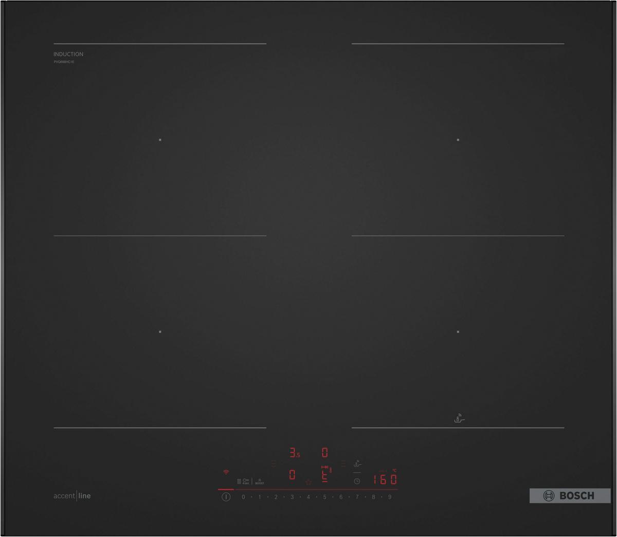 Backofenset HBDMATTBK1 Schwarz - Schwarz, MODERN, Glas/Metall (60cm) - Bosch