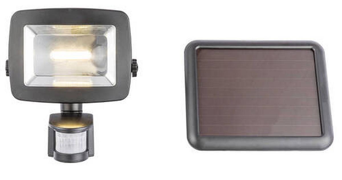 Solarleuchte Strahler Klar/Schwarz max. 3 Watt - Klar/Schwarz, Basics, Kunststoff (16,3/12,5/18cm) - Globo
