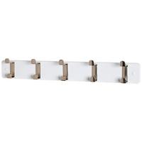 Zidna Vješalica Köln - bijela/boje oplemenjenog čelika, Moderno, drvni materijal/metal (55/7/6cm) - Modern Living