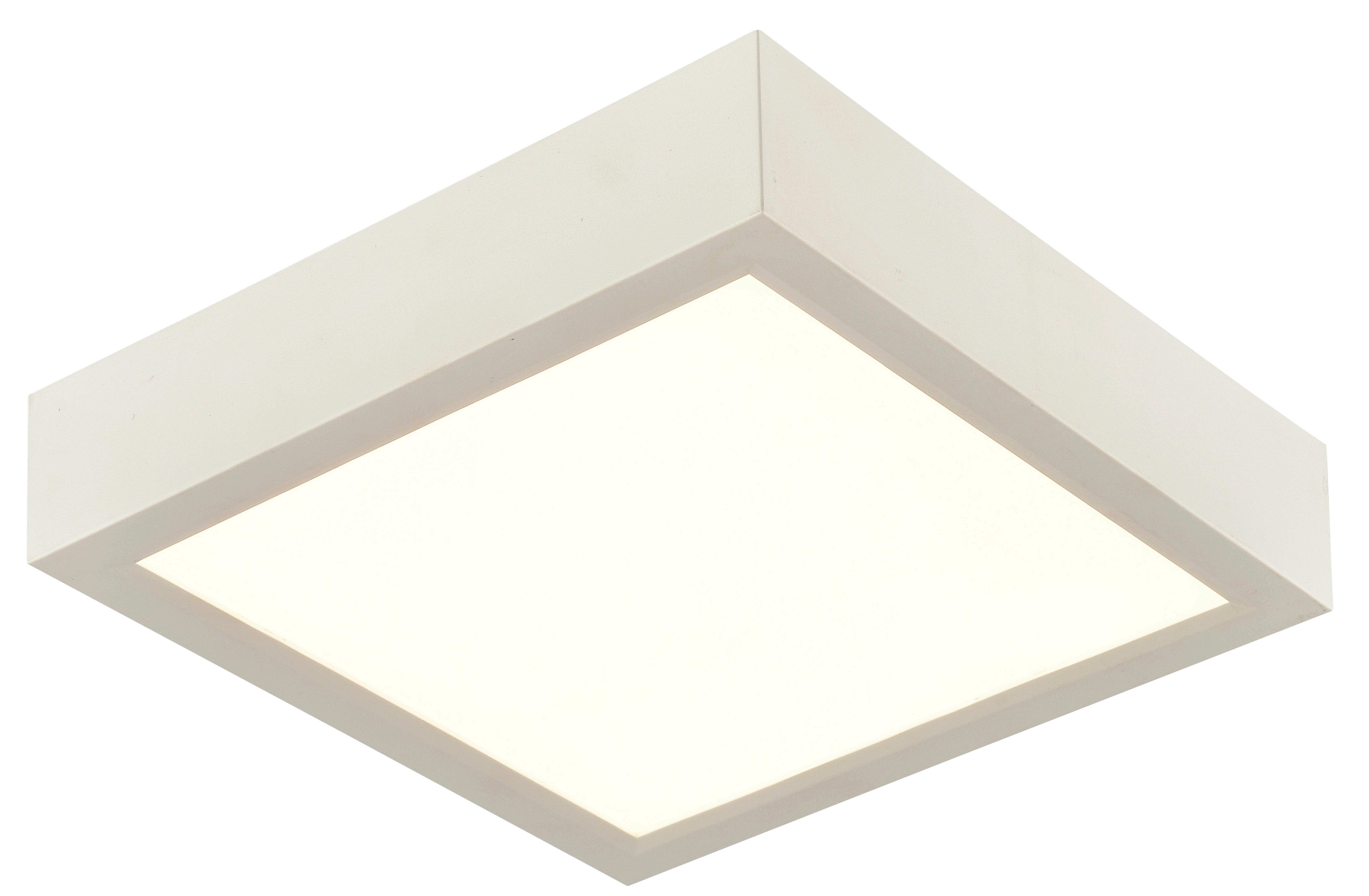 LAMPA SUFITOWA LED STORM *SBB* - biały, Konventionell, tworzywo sztuczne (22,5/22,5/3,6cm) - Boxxx