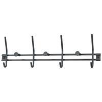 Cuier de perete cu cârlige ELLA 2 - negru, Modern, metal (54/15,6/5,3cm) - Modern Living