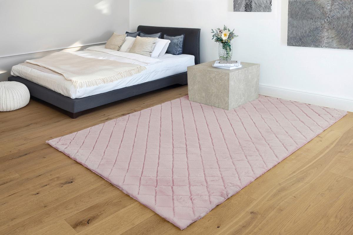 HOCHFLORTEPPICH IMALA 125 ROSA 160 X 230 CM - Rosa, Basics, Textil (160/230cm) - Kayoom