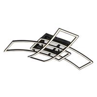 Led-deckenleuchte Enikö Schwarz/chromfarben Max. 42 W - barve kroma/črna, Moderno, kovina/umetna masa (59/81/16cm) - Mömax