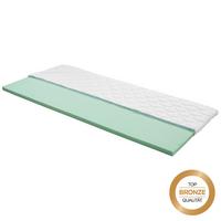 Topper 180/200 BETA - alb, textil (180/200cm) - Nadana