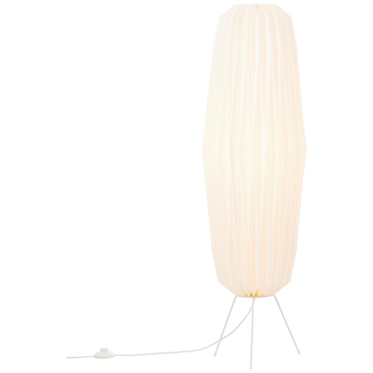 LAMPA STOJĄCA 98998L05 JUNE STA1 - biały, Trend, metal/papier (33/110cm) - Brilliant