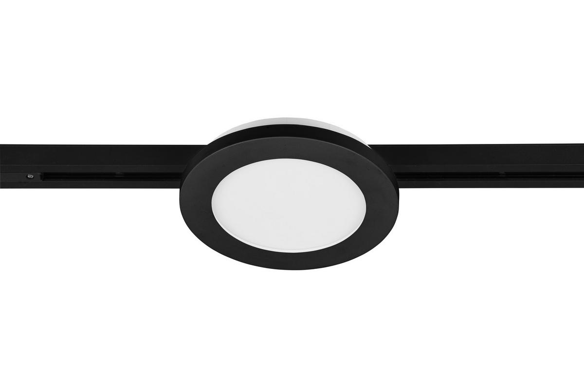 Deckenleuchte Douline DL Camillus max. 9 Watt - Schwarz, Basics, Kunststoff (17,0/2,9cm) - Trio Leuchten