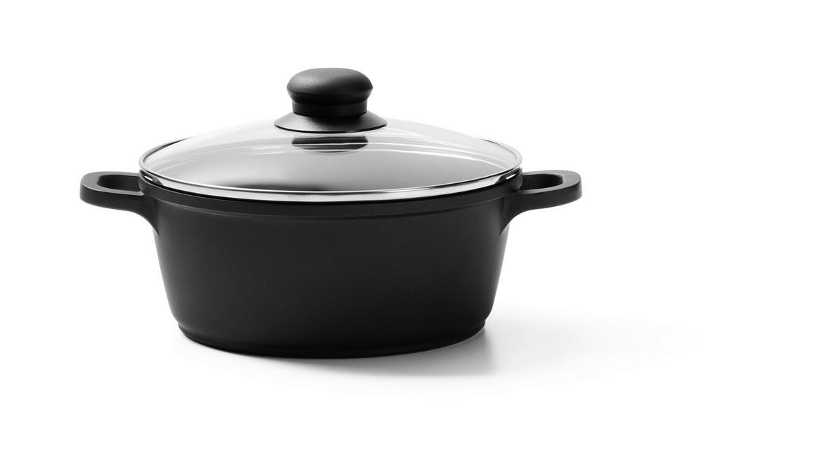GARNEK TURIN - kolor stalowy/przejrzysty, Konventionell, tworzywo sztuczne/metal (20cm) - Homeware Profession.