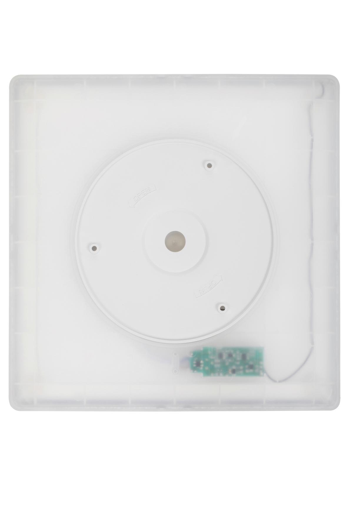 LAMPA SUFITOWA LED GIGA 8 *SBN* - biały, Basics, tworzywo sztuczne (29,3/29,3/2,8cm) - Novel