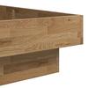 SÄNG DUNA - ekfärgad, Modern, trä (180/200cm) - Bessagi Home