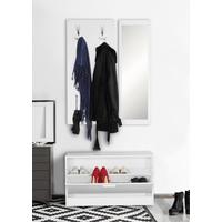 Wandgarderobe "Jana", weiss - KONVENTIONELL, Holzwerkstoff (80/147/27cm) - MID.YOU