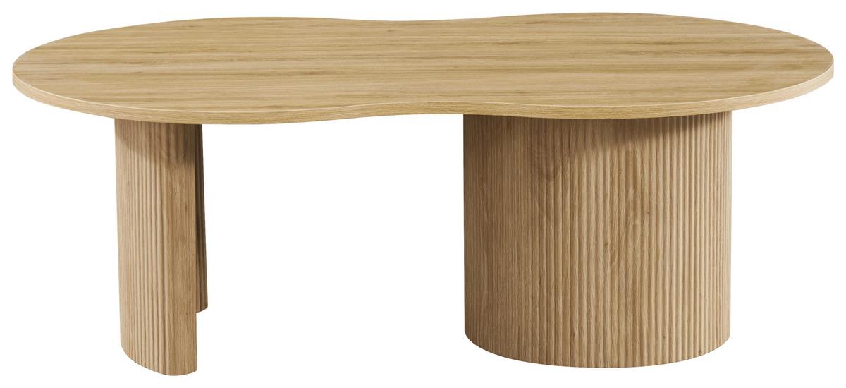 Stolić Eloise - boje hrasta, Design, drvni materijal (120/70/42cm) - Premium Living