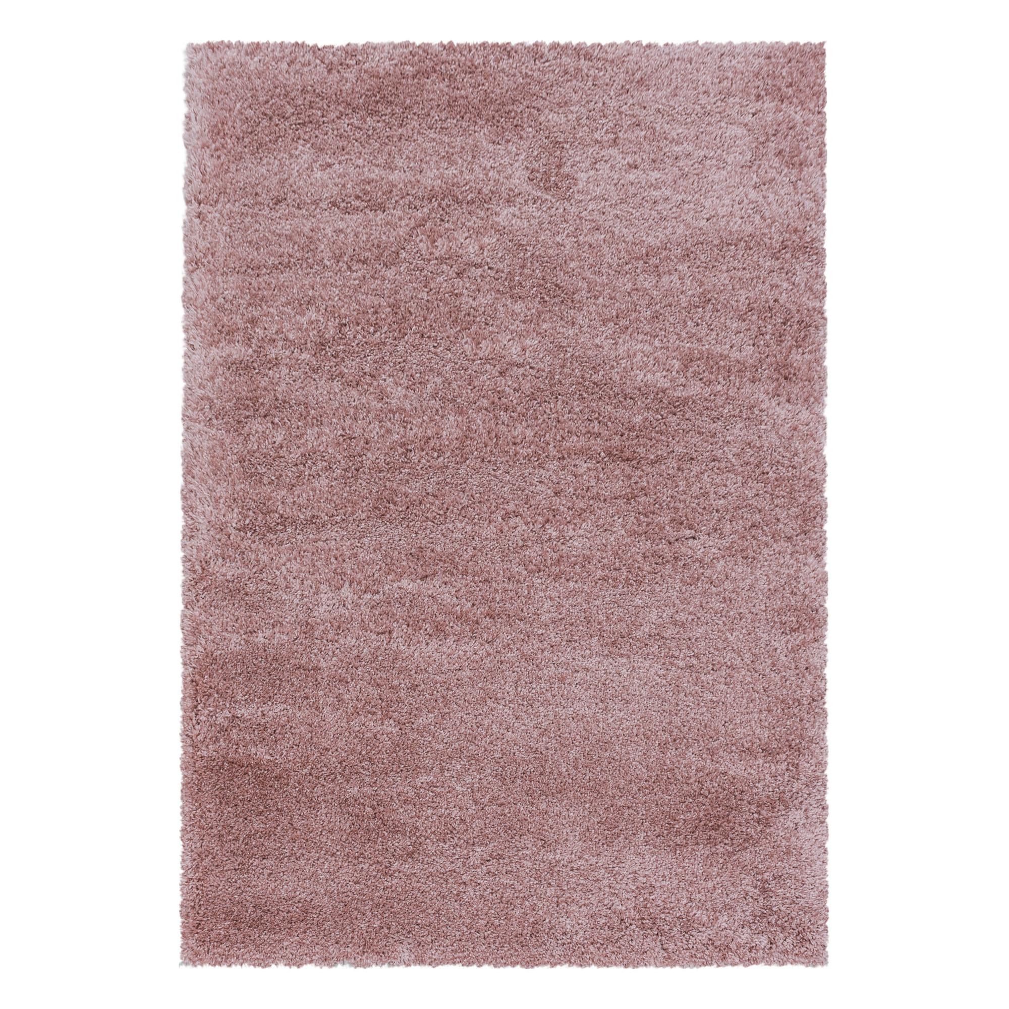 Shaggy Fluffy Rosa ca. 80x250cm - Rosa, Basics, Textil (80/250cm)