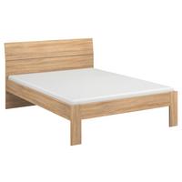 Postelja Flexx, Barva Hrasta, 90x200 - hrast sonoma, Basics, leseni material (90/200cm) - Xora