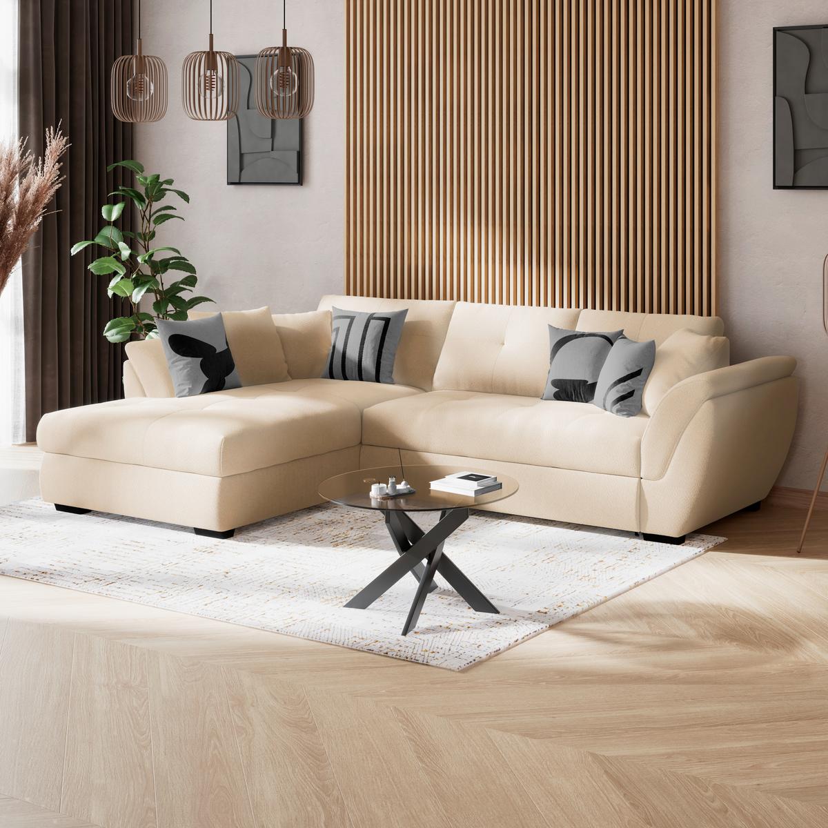 Coltar BERISSO NEW - bej, Konventionell, textil (187/278cm) - Ondega