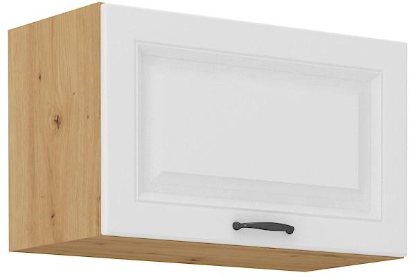 Viseći Elem. 60 1otkl. Vrata Stilo - bijela/hrast Artisan, Moderno, drvni materijal/metal (60/36/31cm)