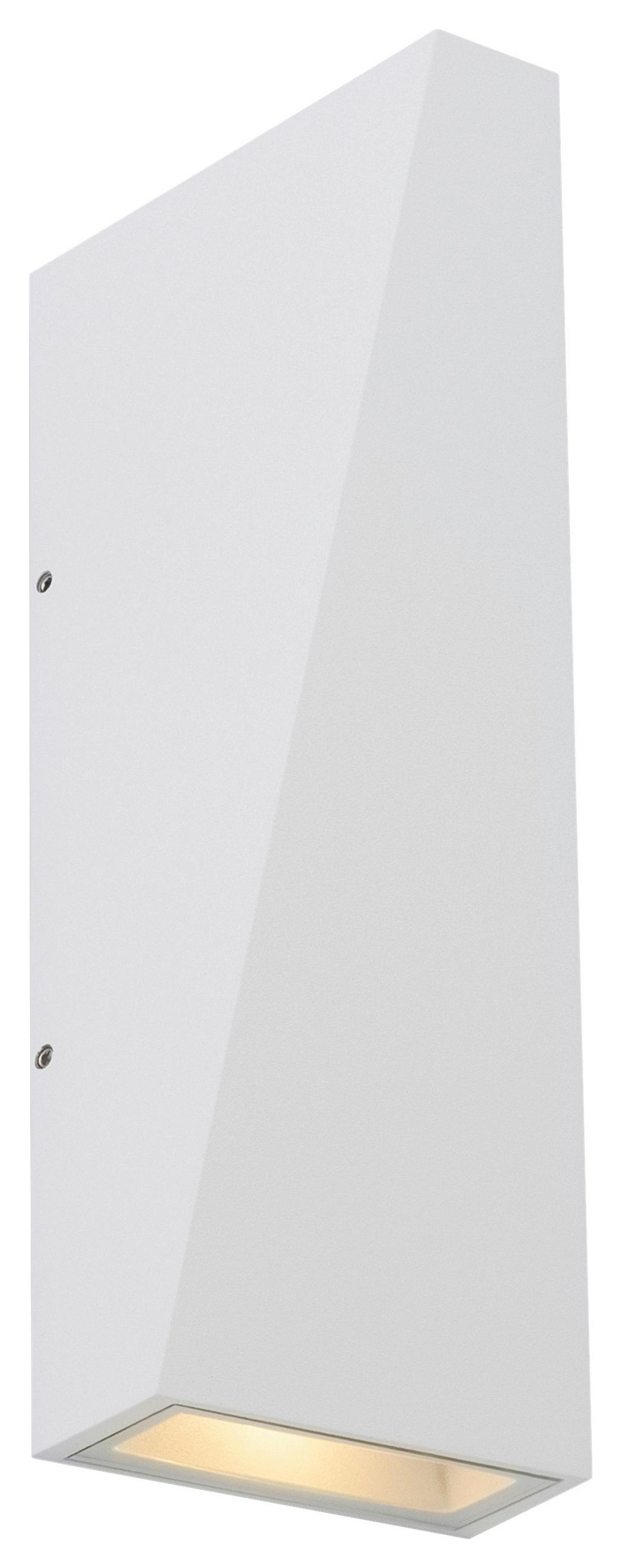 AUSSENWANDLEUCHTE TIMES SQUARE - Weiss, Trend, Metall (9/20/9cm) - MAYTONI