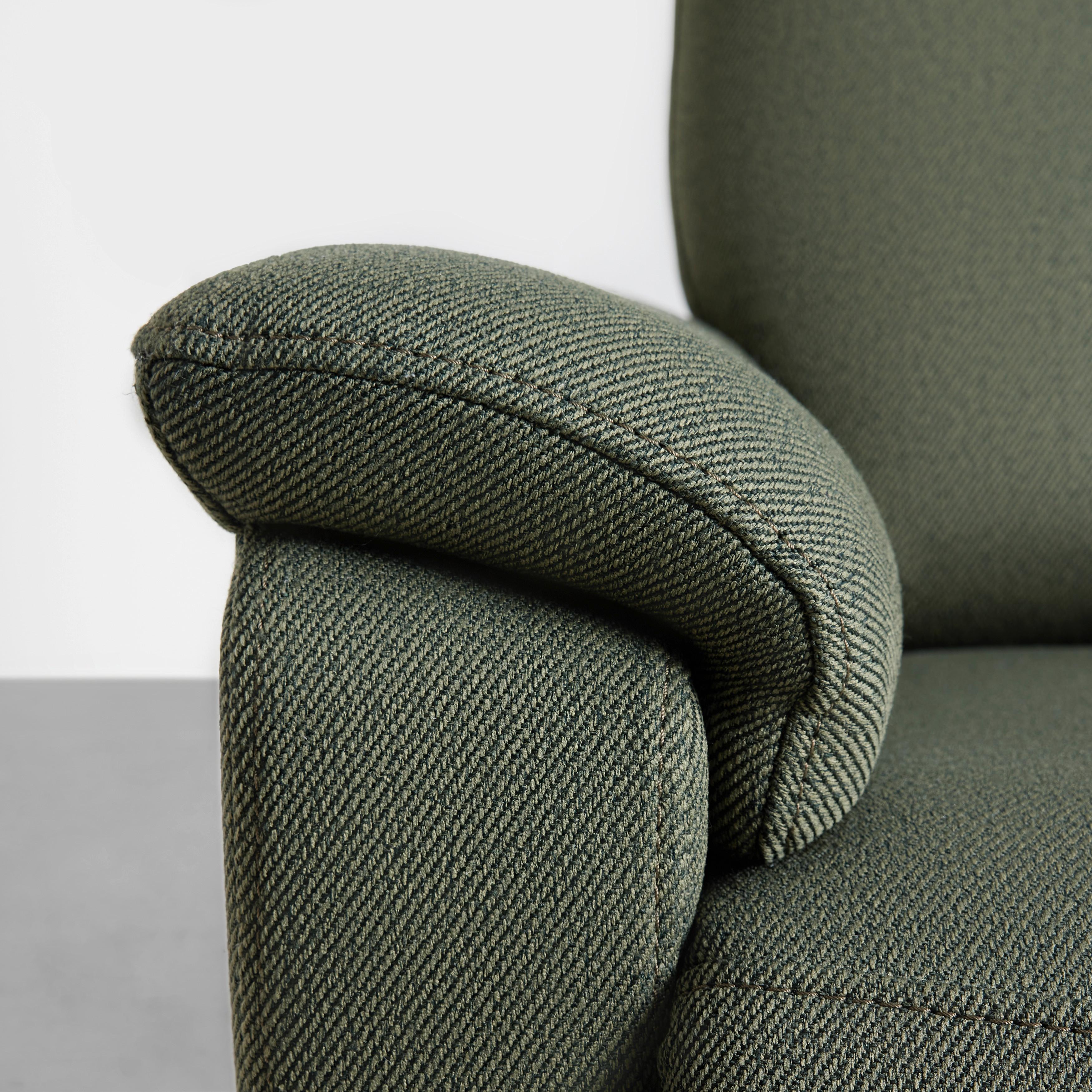 RELAXFÅTÖLJ LEWIS - grön/svart, Modern, metall/trä (81/108/94cm) - Mömax