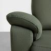 RELAXFÅTÖLJ LEWIS - grön/svart, Modern, metall/trä (81/108/94cm) - Mömax