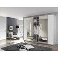 Schwebetürenschrank Weiß/Spiegel - Weiß, KONVENTIONELL, Holzwerkstoff (271/230/62cm) - Modern Living Schwebetürenschrank Weiß/Spiegel - Weiß, KONVENTIONELL, Holzwerkstoff (271/230/62cm) - Modern Living