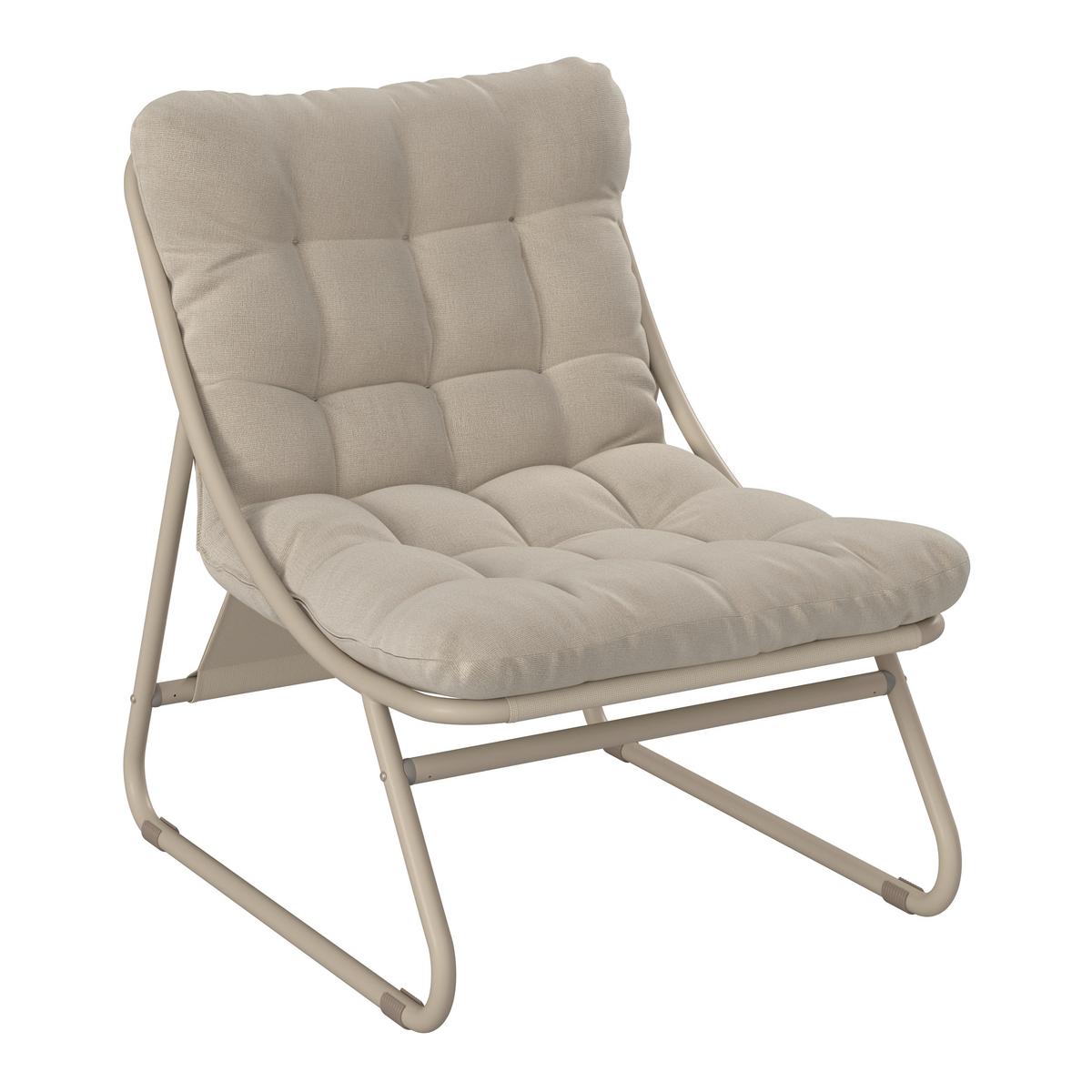 Vrtni Set Samba, Bež, 4-Delno - bež, Moderno, kovina/steklo (131/85,5/89cm) - Mömax