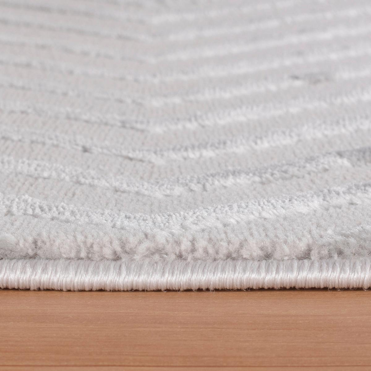 Tekač Sahara, Srebrna, 80x250cm - srebrne barve, Design, tekstil (80/250cm) - Novel