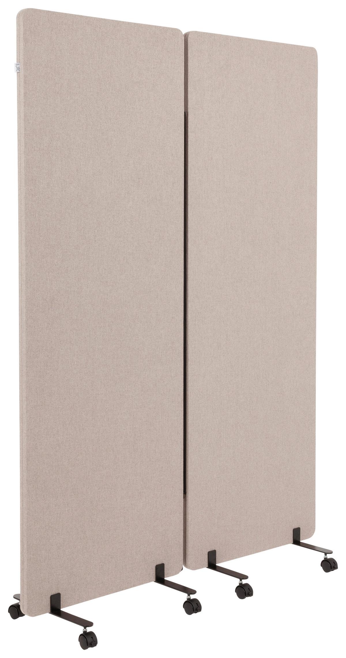 Pregradna Stena Flexmiut, Taupe - rjavosiva, Basics, kovina/umetna masa (60/177/35cm) - MID.YOU