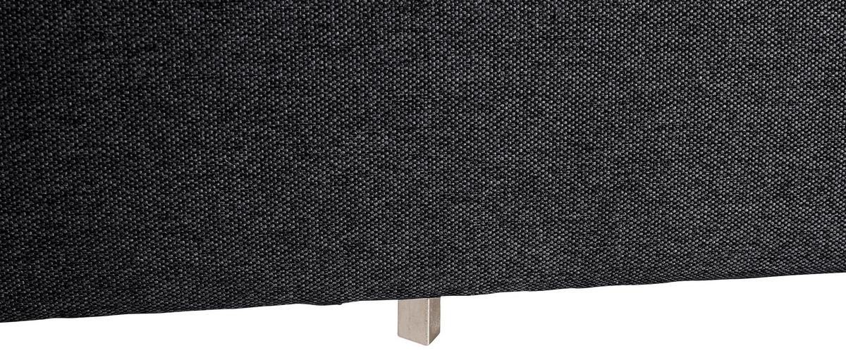 ECKSCHLAFSOFA EASY RELAX - Eschefarben/Graphitfarben, MODERN, Holz/Textil (223/152cm) - Max Winzer