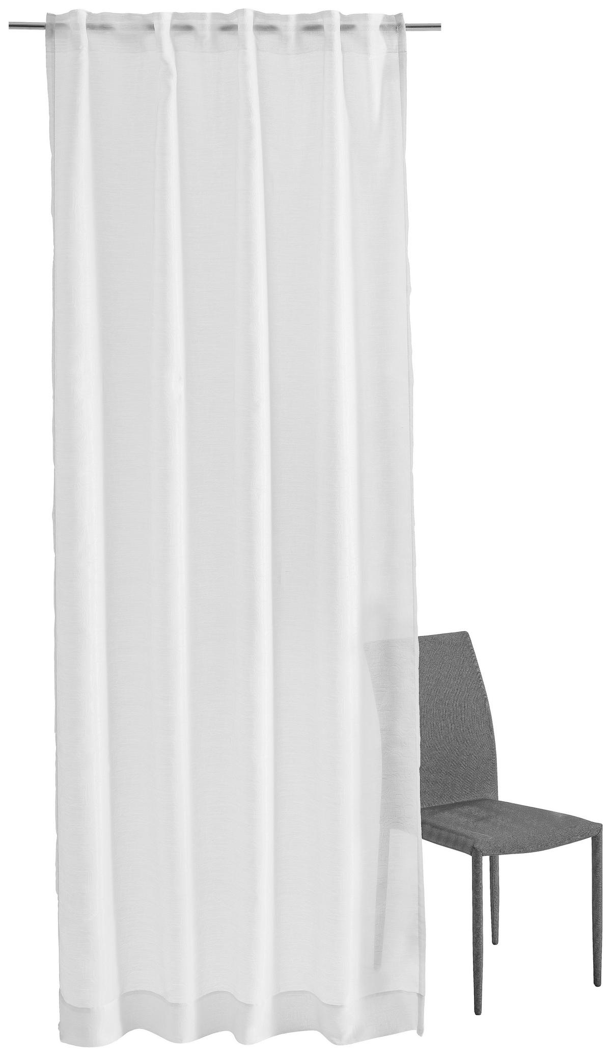 ZASŁONA GOTOWA JOOP! J-ORNAMENT ALLOVER - biały, Basics, tkanina (130/250cm) - Joop!