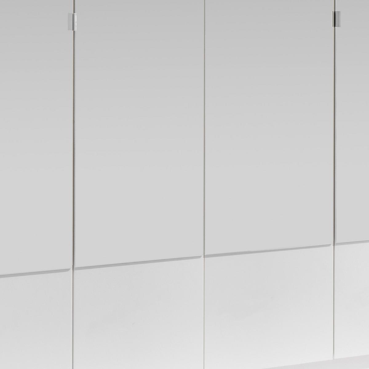 Ormar S Klasičnm Vratima Imago - bijela/boje aluminija, Konvencionalno, staklo/drvni materijal (180/199/58cm) - Modern Living