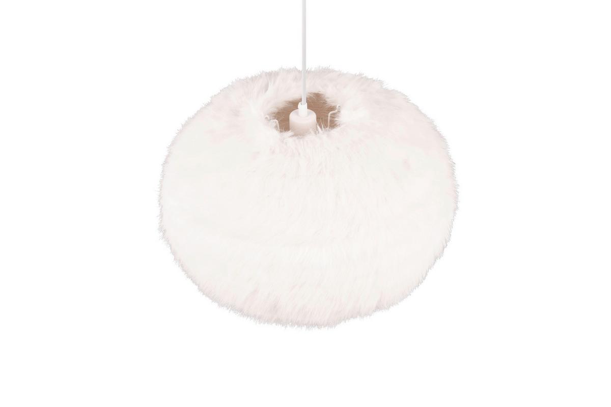 LAMPA ZWIESZANA R31581901 FURRY - biały/kolor piaskowy, Modern, metal/tkanina (50/150cm)