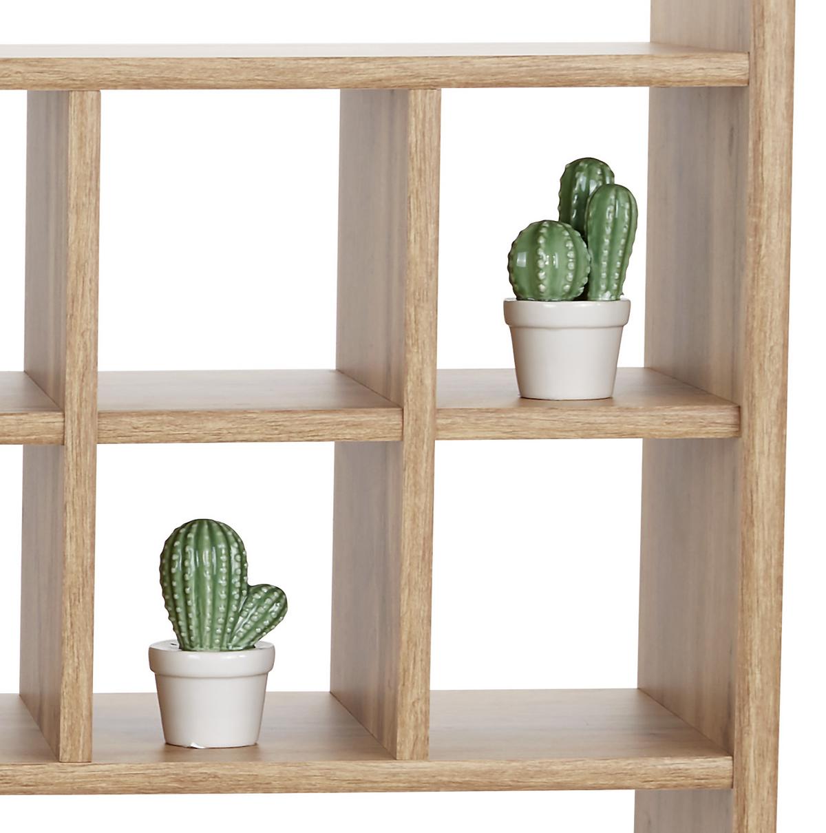 Etajeră Meggy - culoare lemn stejar, Modern, lemn (140/184/32cm) - Modern Living