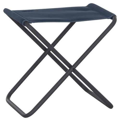 Campinghocker klappbar Dunkelblau Premium - Anthrazit/Dunkelblau, KONVENTIONELL, Textil/Metall (40/47/47cm) - Siena Garden