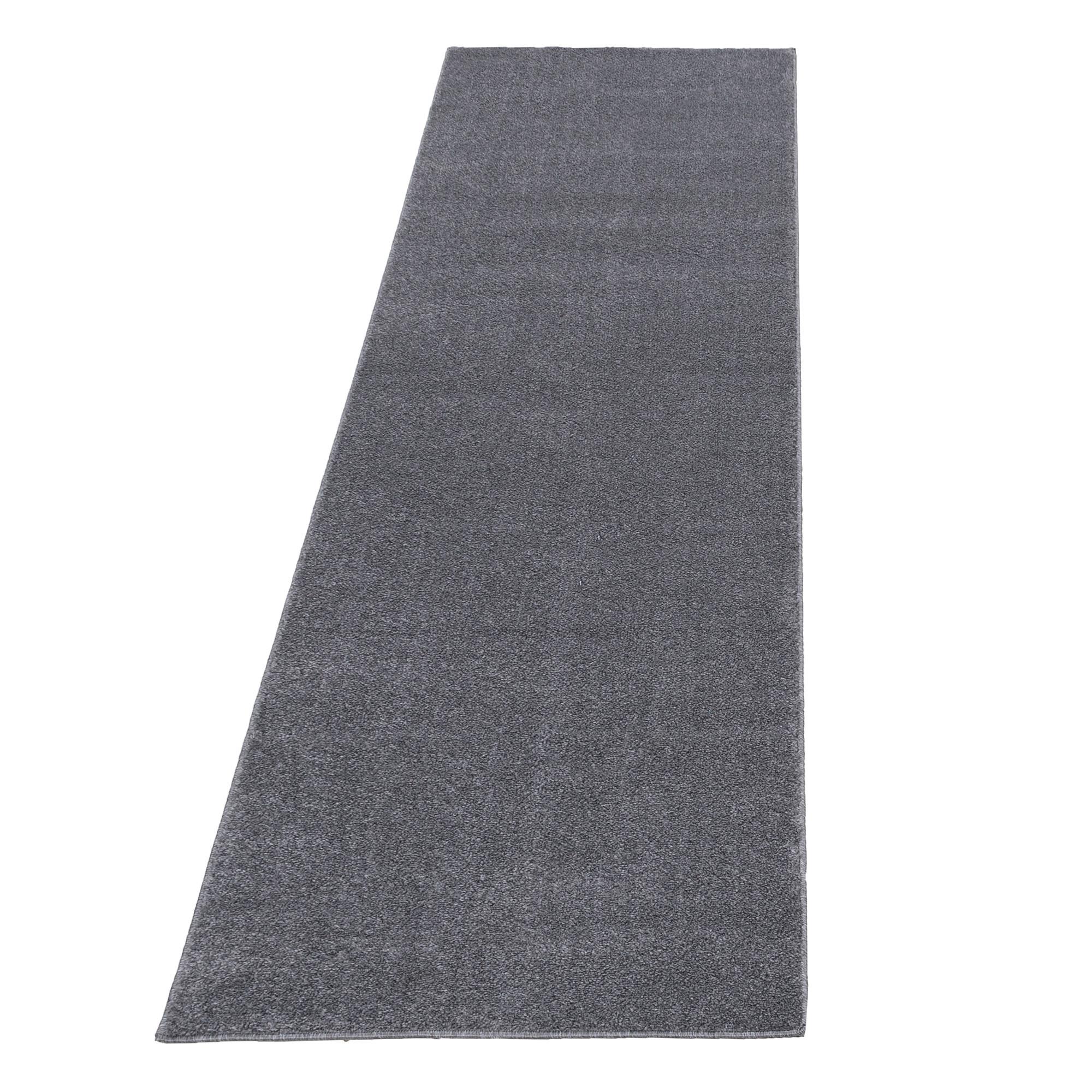 Shaggy Ata 700 Hellgrau ca. 80x250cm - Hellgrau, Design, Textil (80/250cm) - Ayyildiz 
