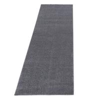 Shaggy Ata 700 Hellgrau ca. 80x250cm - Hellgrau, Design, Textil (80/250cm) - Ayyildiz 