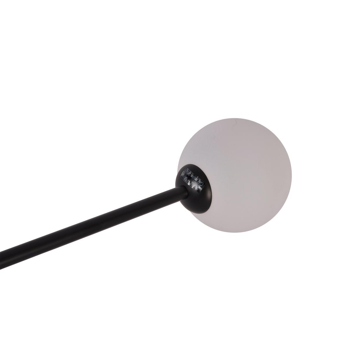 Deckenleuchte Lp-002/6c Bk Dorado 6 - Schwarz, Konventionell, Metall (65/60/20cm)