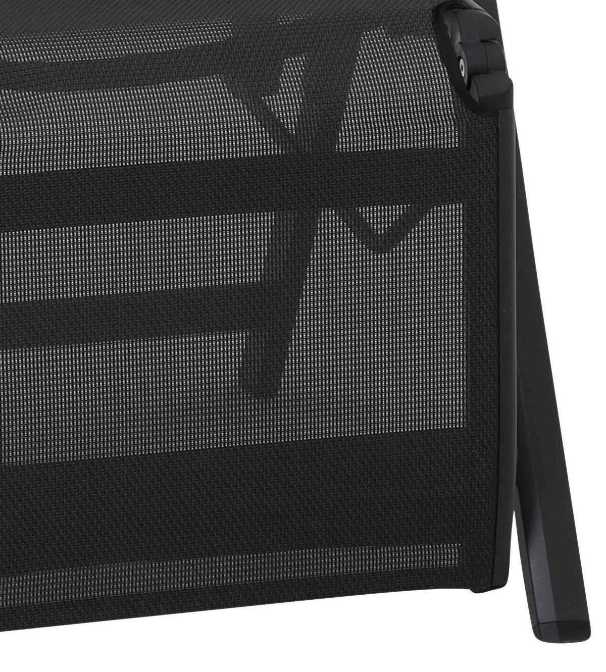 Garten-Relaxsessel TESORO Tesoro B: 61cm - Anthrazit/Schwarz, KONVENTIONELL, Kunststoff/Textil (61/111/72cm) - Siena Garden