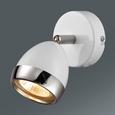 Strahler Nantes, max. 3 Watt - Chromfarben/Weiß, LIFESTYLE, Kunststoff/Metall (12,5/14cm) - MÖMAX modern living