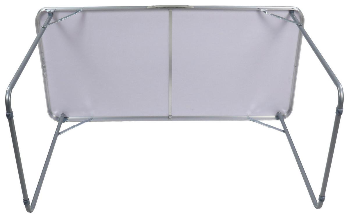 Miza Za Kampiranje Galdas M, Bela, 80x50 - bela, Moderno, kovina/umetna masa (80/53/70cm) - Ambia Garden