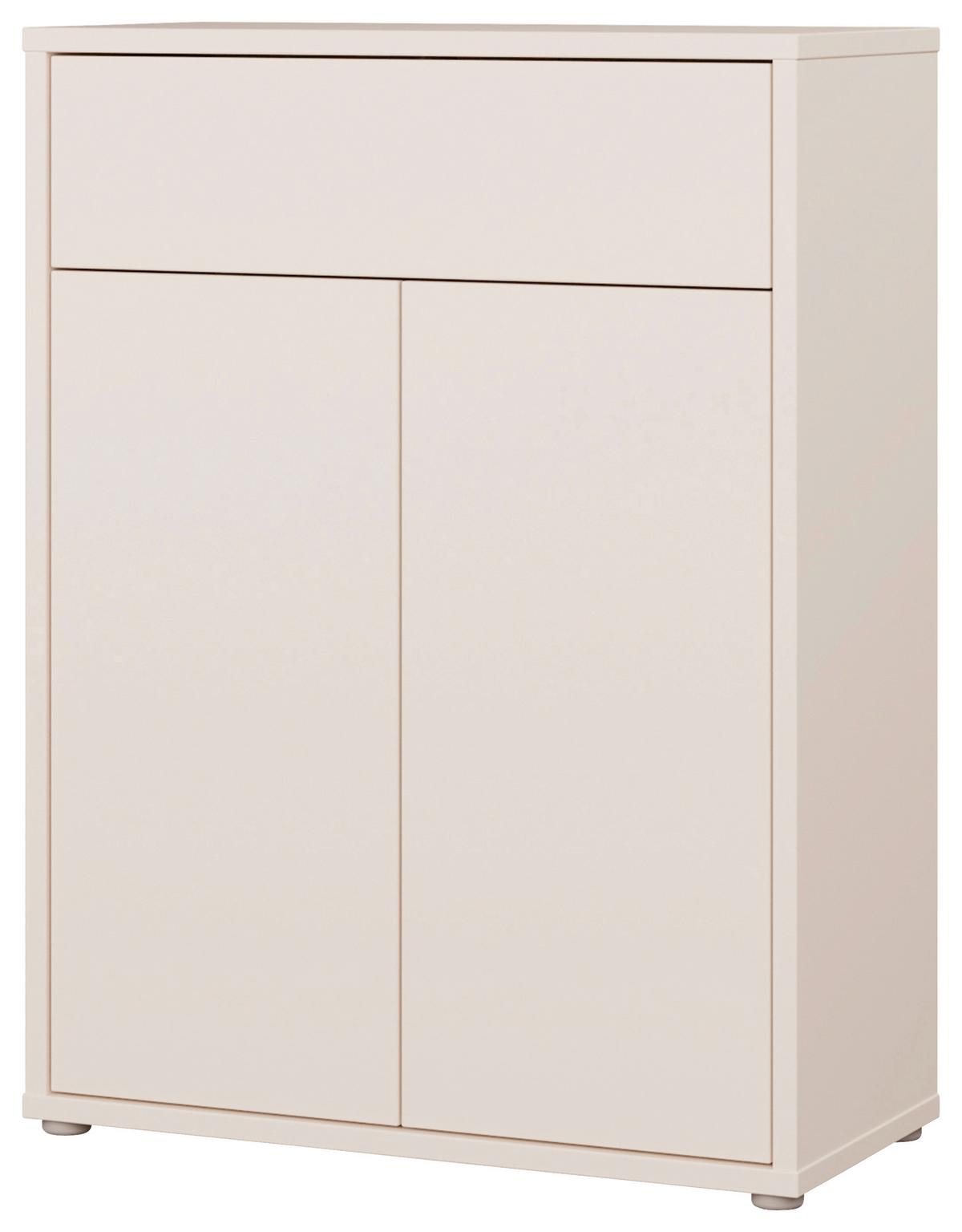 Omara Za Čevlje Alice, Peščena Barva - siva/peščene barve, Moderno, umetna masa/leseni material (74,5/99,1/34,9cm) - Carryhome