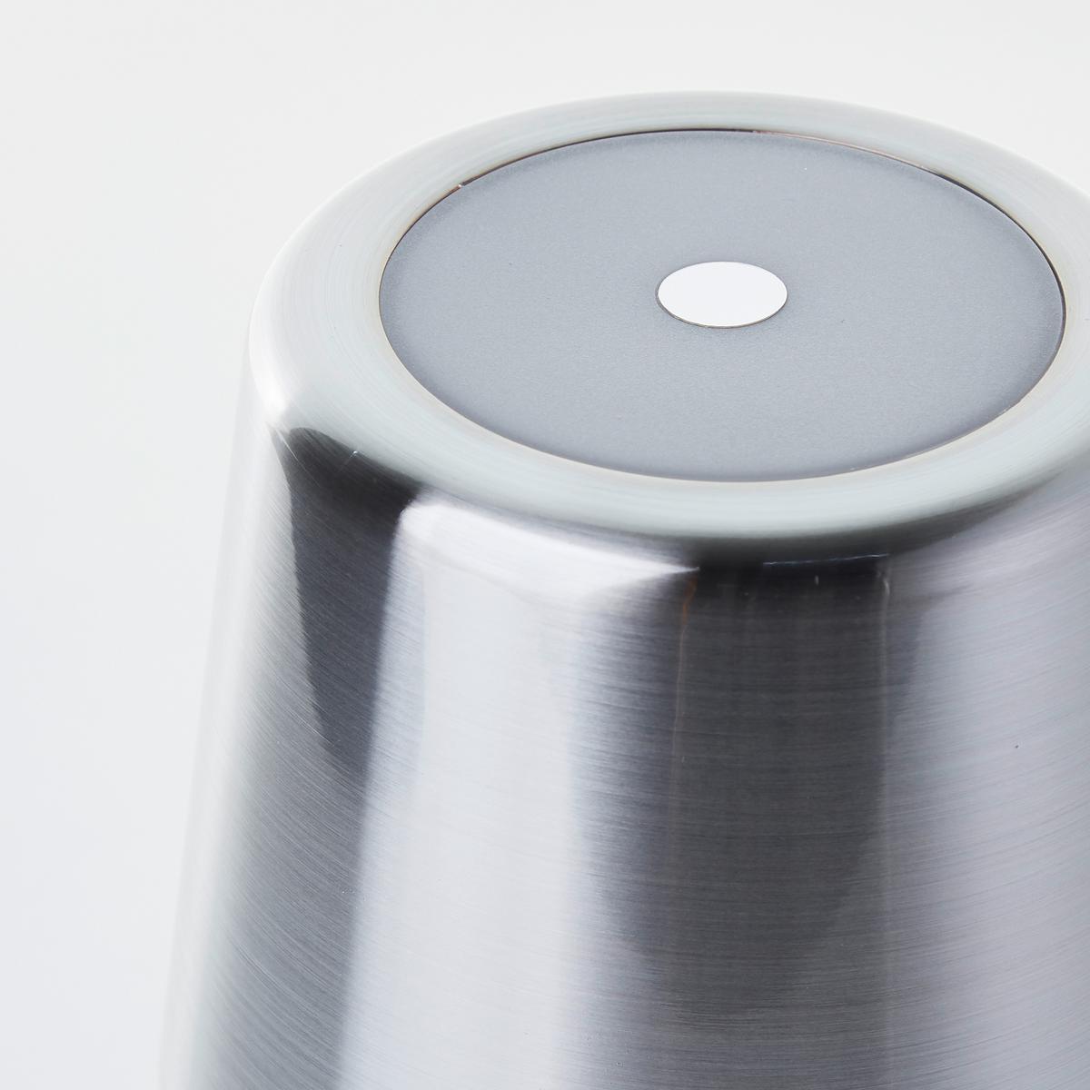 LAMPA STOŁOWA Z AKUMULATOREM G40939/68 XAANA - kolor aluminiowy/kolor niklowy, Basics, metal (11/37cm) - Brilliant