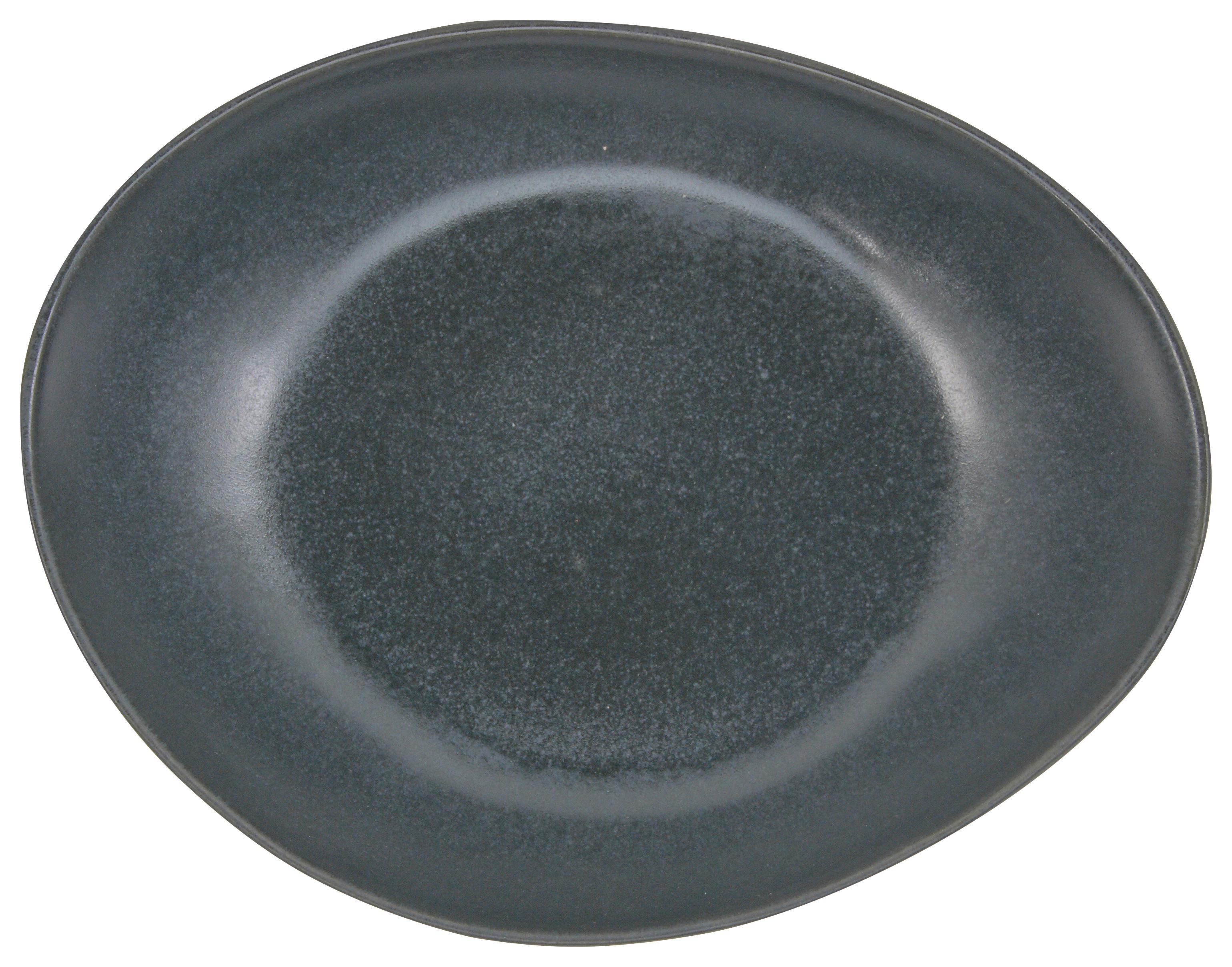 Tanjur Duboki Gourmet - crna, Modern, keramika (20,5/16,5/5,2cm) - Premium Living
