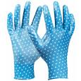Gartenhandschuhe Tommi Orange in Blau - Blau, Textil