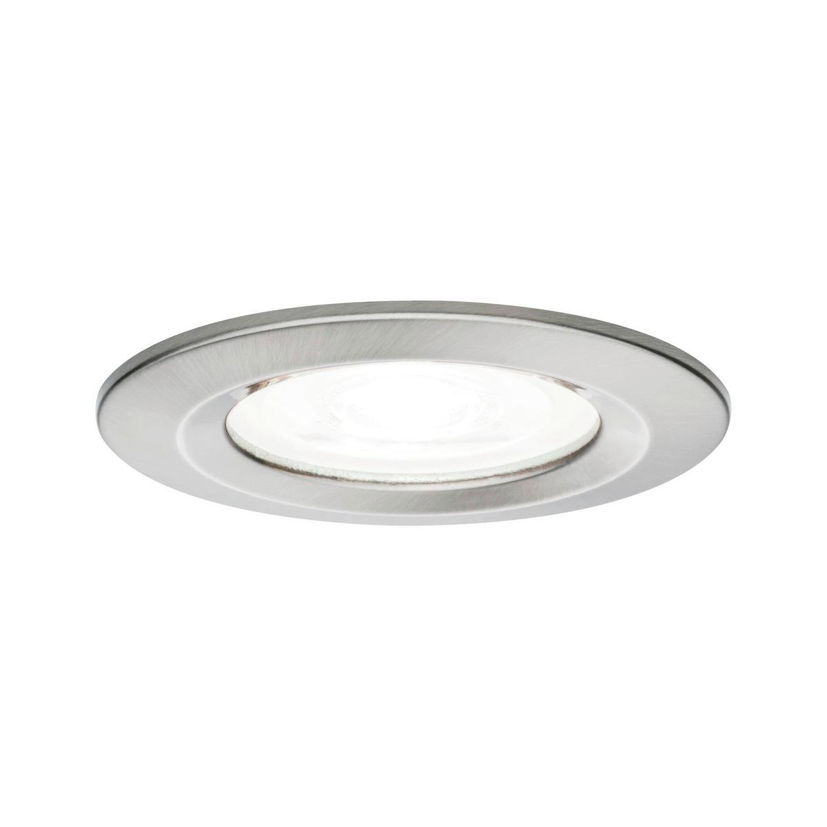 LED-Deckenleuchte Nova in Alufarben max. 6,5 Watt - Zinkfarben/Alufarben, Design, Metall (7,8cm) - Paulmann