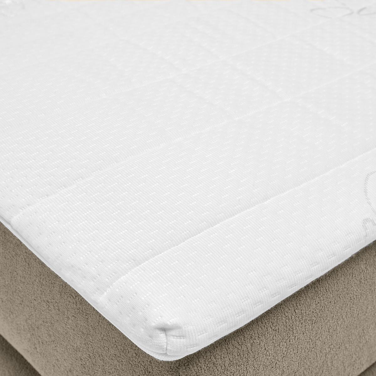 Boxspring Krevet Ethan - crna/sivo-bež, Moderno, tekstil/plastika (180/200cm) - Premium Living