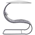 Relax Szék Palma - Antracit/Szürke, modern, Műanyag/Fém (80/178/193cm) - Mömax modern living Relax Szék Palma - Antracit/Szürke, modern, Műanyag/Fém (80/178/193cm) - Mömax modern living