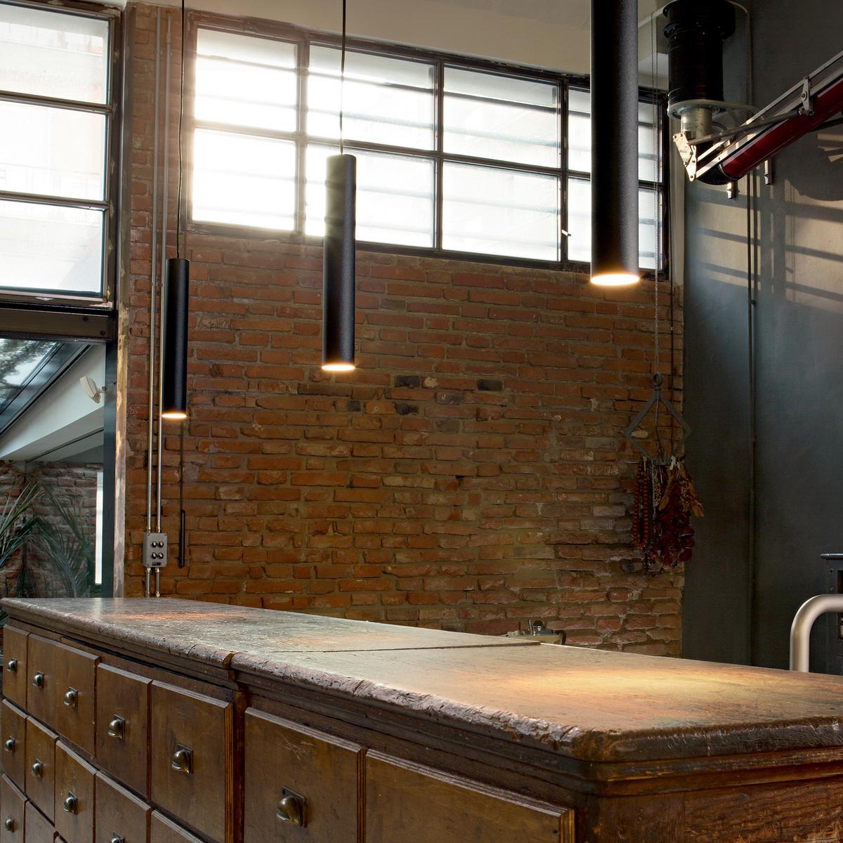 LAMPA WISZĄCA 104928 LOOK SP1 SMALL - czarny, Konventionell, metal (6/56-137cm)