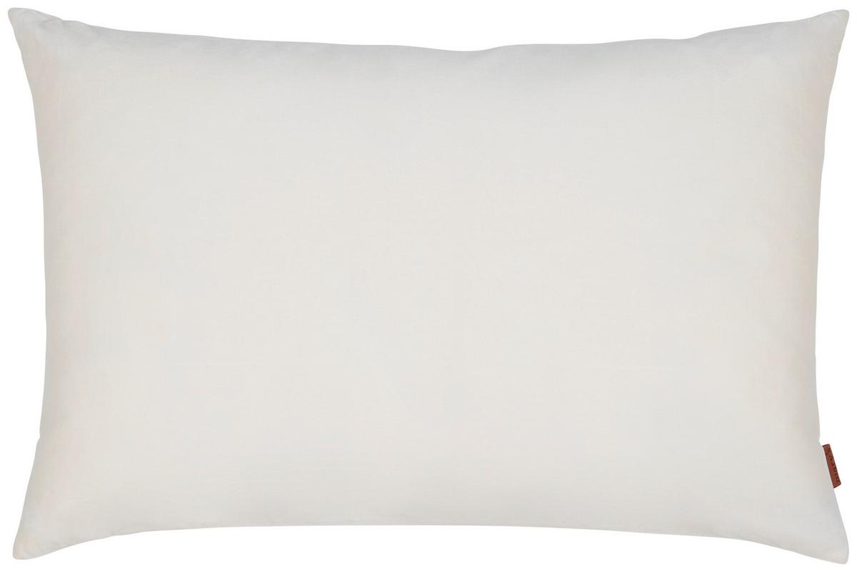 Zierkissen Willow in Weiß ca. 40x60cm - Weiß, MODERN, Textil (40/60cm) - Mary's