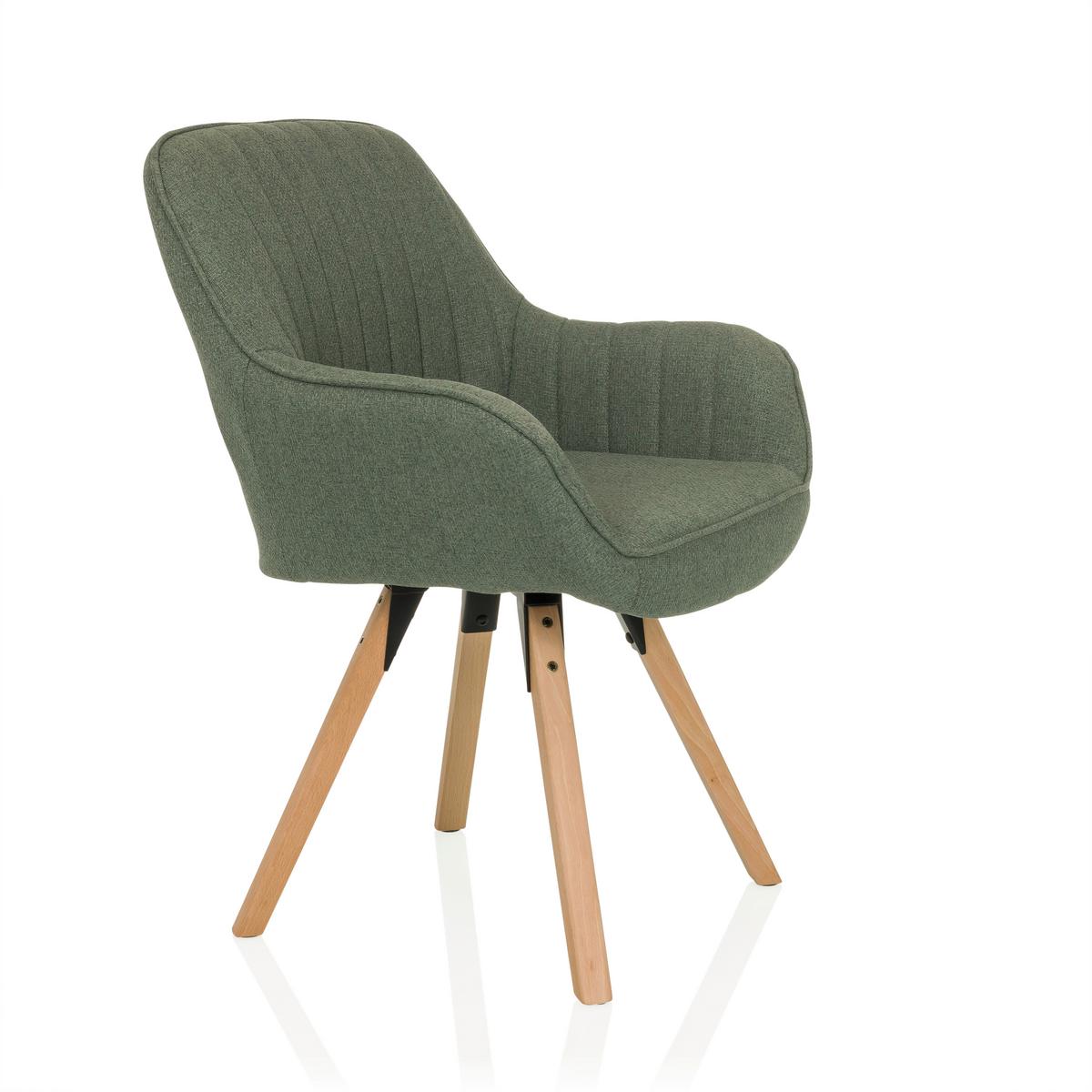 Naslanjač Scandi Soft, Metino Siva - metino siva/barve bukve, Moderno, tekstil/les (56/84/62cm) - MID.YOU